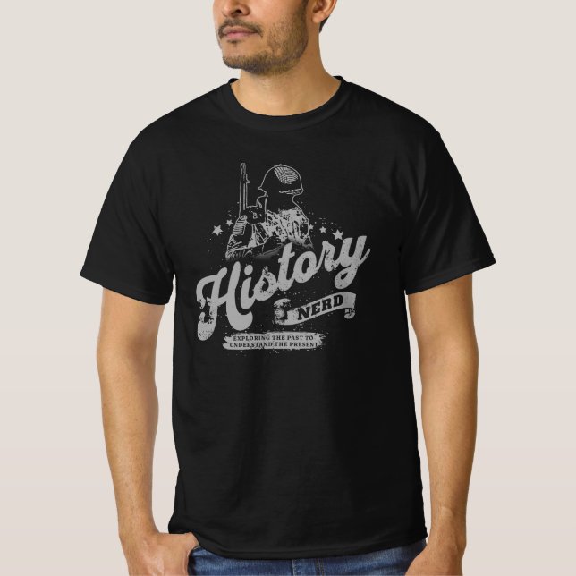 WW2 History Nerd T-Shirt (Front)