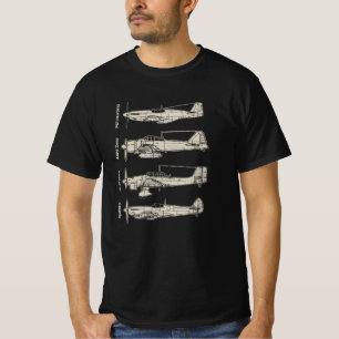 WW2 Iconic Planes  T-Shirt