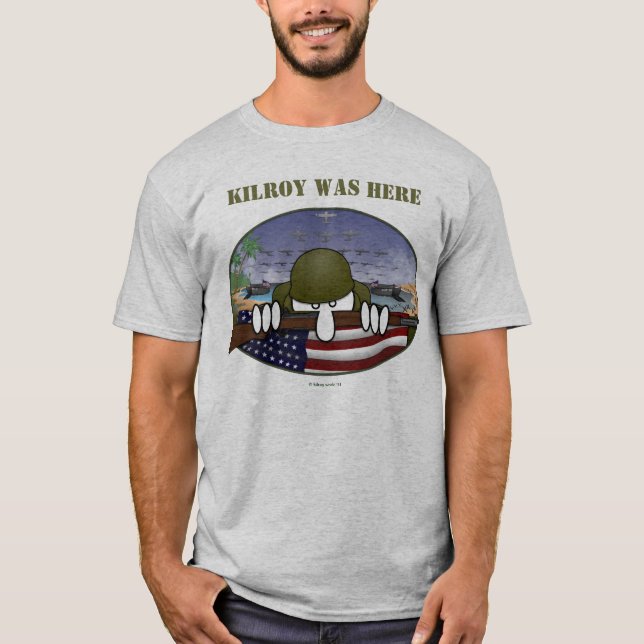 WW2 Kilroy T-Shirt (Front)
