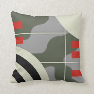 ww2 military plane camouflage cushion
