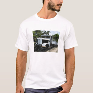 WW2 Military Train at the River Kwai Bridge T-Shirt