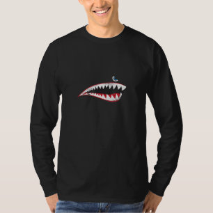 Ww2 Nose Art World War Ii Veteran Vintage Shark No T-Shirt