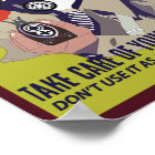 ww2 poster Take Care of your Gas Mask