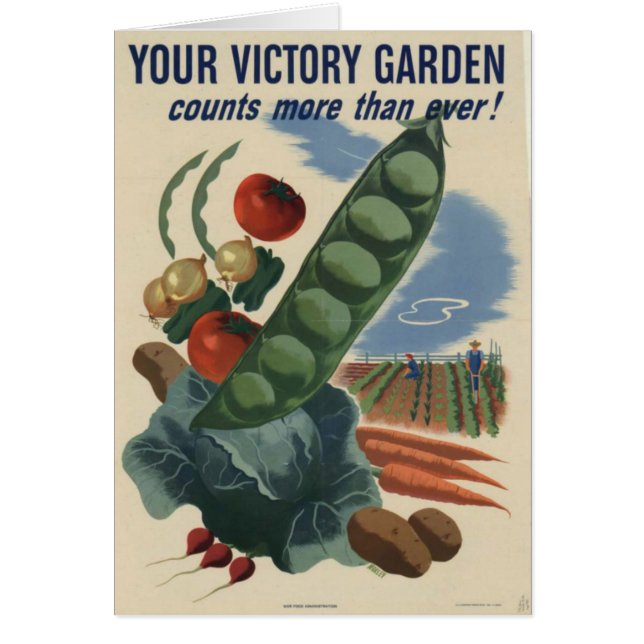 ww2 poster Victory garden (Front)