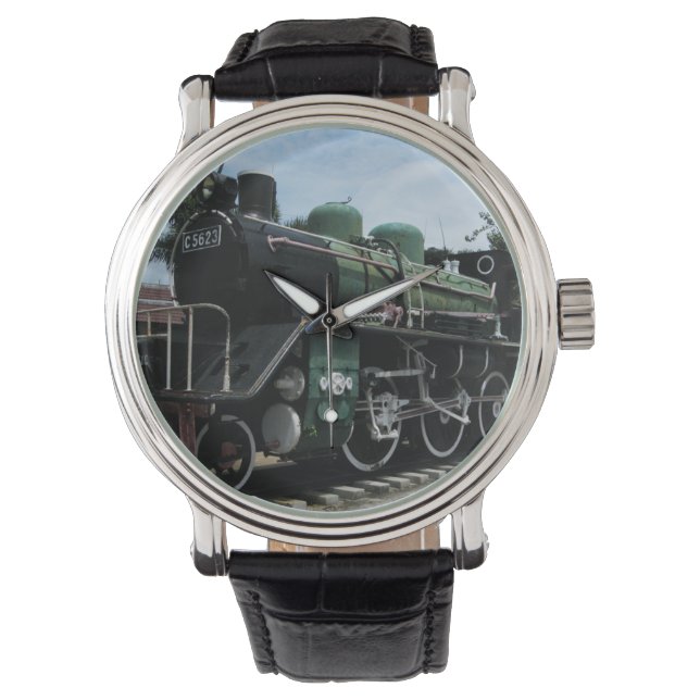 WW2 Steam Train at the River Kwai Bridge Watch (Front)