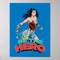 WW84 | Be The Hero Wonder Woman Retro Comic Art