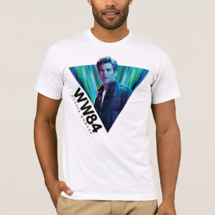 WW84   Blue-Green Steve Trevor Kaleidoscope T-Shirt