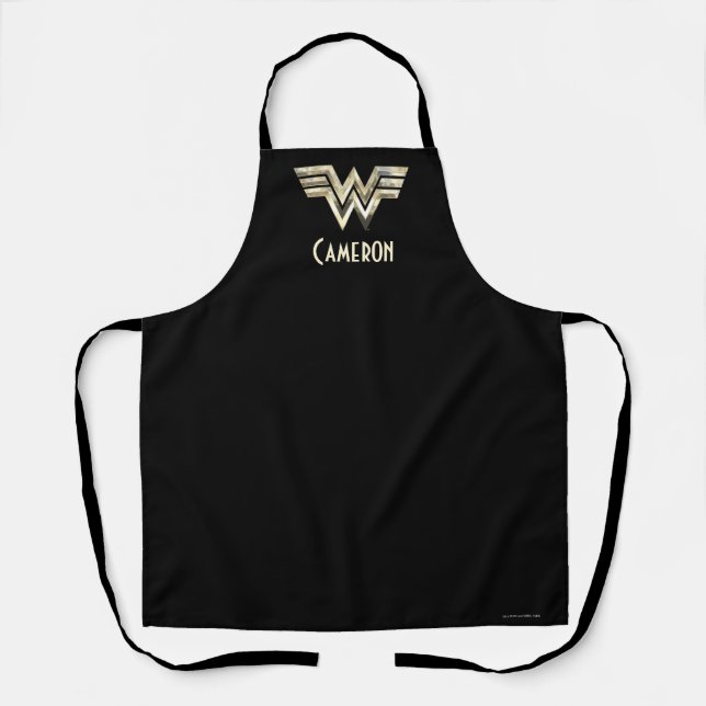 WW84 | Golden Wonder Woman Logo Apron (Front)