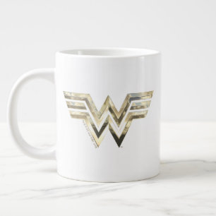 WW84 Golden Wonder Woman Logo Large Coffee Mug