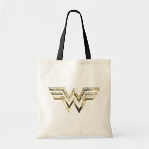 WW84 Golden Wonder Woman Logo Tote Bag