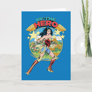 WW84 Themyscira Wonder Woman Retro Comic Art Card
