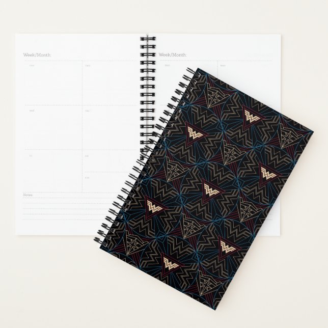 WW84 | Wonder Woman Circular Geometric Pattern Planner (Display)