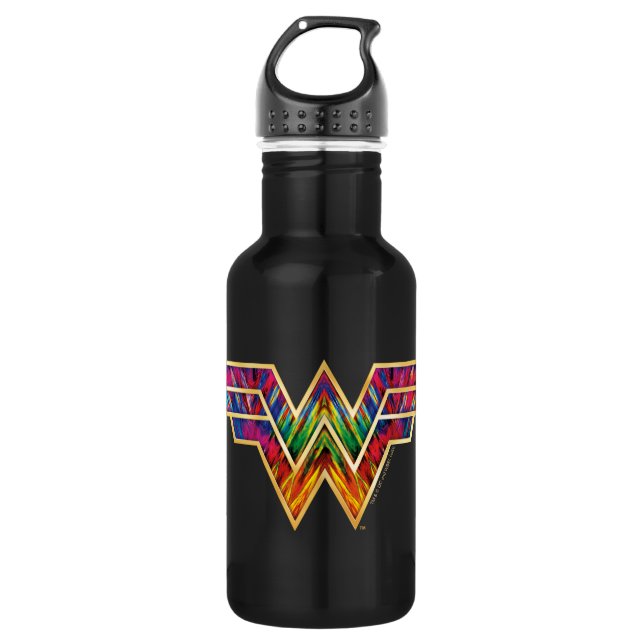 WW84 | Wonder Woman Kaleidoscope Logo 532 Ml Water Bottle (Front)