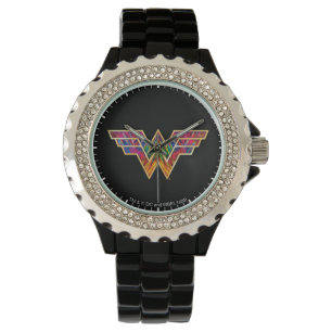 WW84   Wonder Woman Kaleidoscope Logo Watch