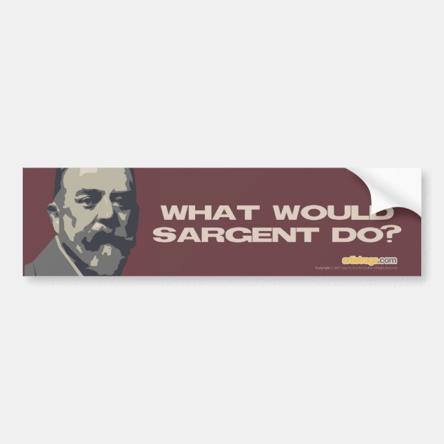 WW Sargent Do? Bumper Sticker (Front)