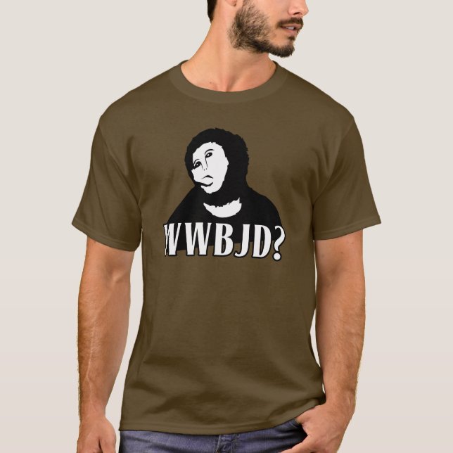 WWBJD? - What would Beast Jesus Do? T-Shirt (Front)