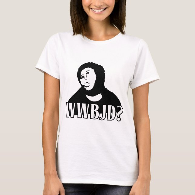 WWBJD? - What would Beast Jesus Do? T-Shirt (Front)