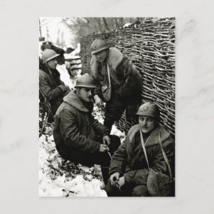 WWI American Field Service Postcard