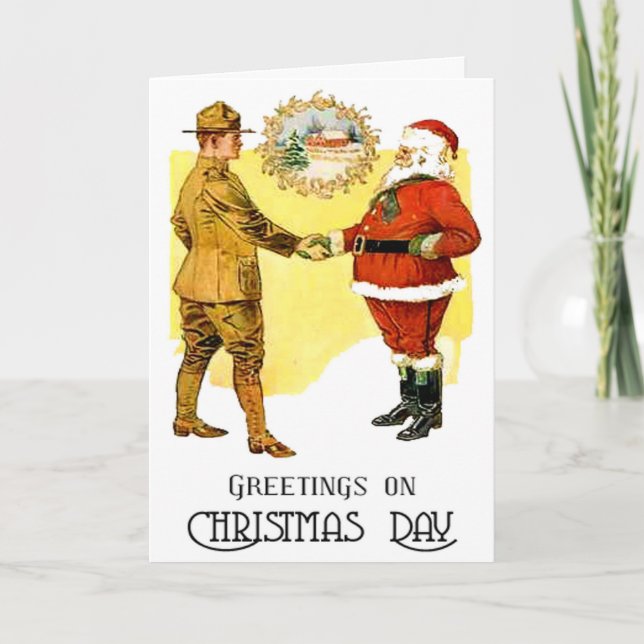 WWI Christmas Card (Front)