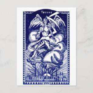 WWI Dutch Anti War Poster Postcard