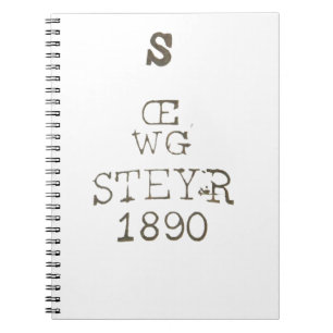 WWI German Austria Gewehr Steyr Notebook