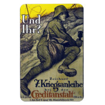 WWI German No Mans Land Magnet