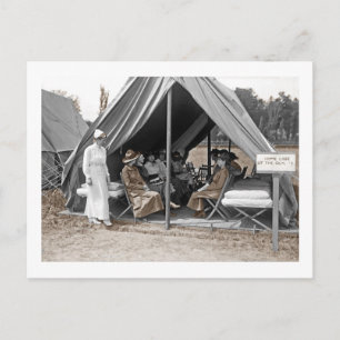 WWI Nurse Trainees Postcard