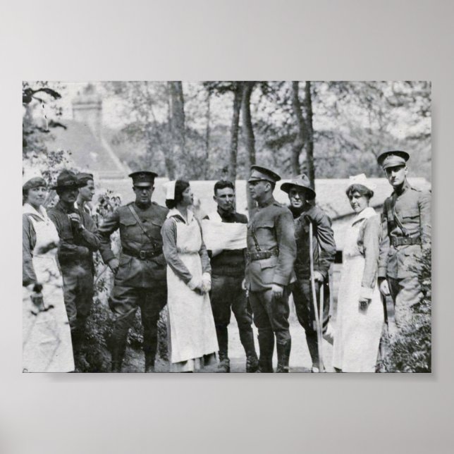 WWI Nurses and Doctors Poster (Front)