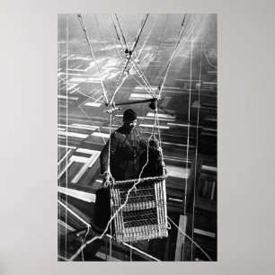 WWI Observation Balloon Poster