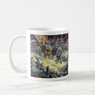 WWI Russia Charge of the Dead men  Coffee Mug