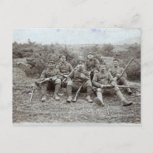 WWI Soldiers Postcard