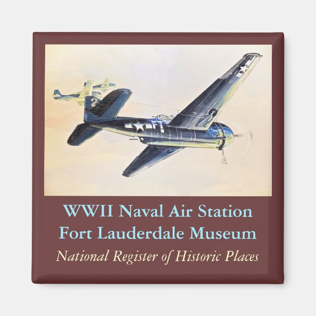 WWII Aircraft Magnet (Front)