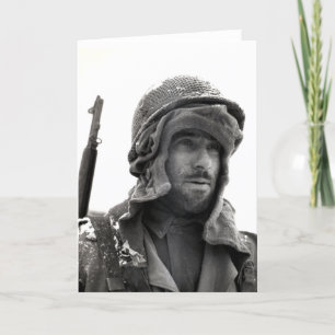 WWII American Infantryman Card