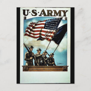 Wwii Army Recruit Postcard