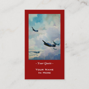 WWII Avenger Business Card