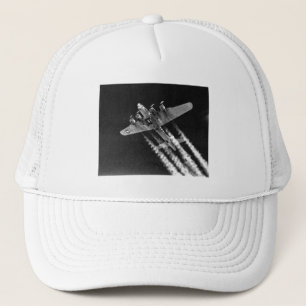 WWII B-17 in flight Trucker Hat