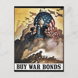 Wwii Bonds21 Postcard