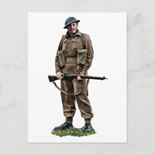 WWII British "Tommy' Postcard