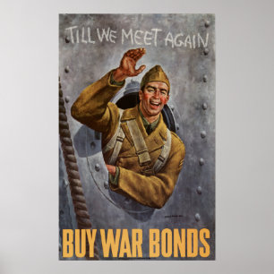 WWII Buy War Bonds Poster