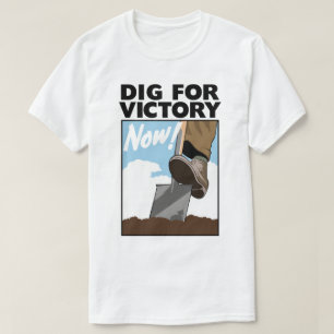WWII Dig For Victory Grow Your Own Veg' T-Shirt