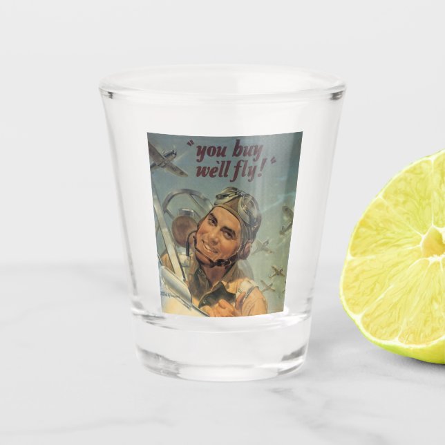 WWII Era Shot Glass (Front)