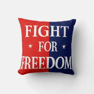 WWII Fight For Freedom Cushion