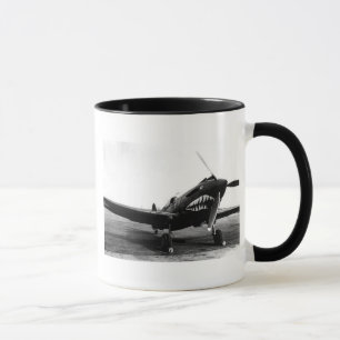 WWII Flying Tigers Curtiss P-40 Fighter Plane Mug