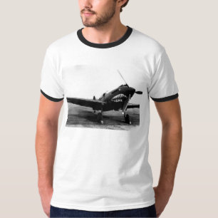 WWII Flying Tigers Curtiss P-40 Fighter Plane T-Shirt