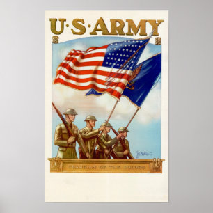 WWII Guardian of the Colours Poster