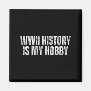 Wwii History I World War 2 Magnet