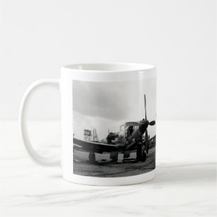 WWII Kingcobra Fighter Aircraft Coffee Mug