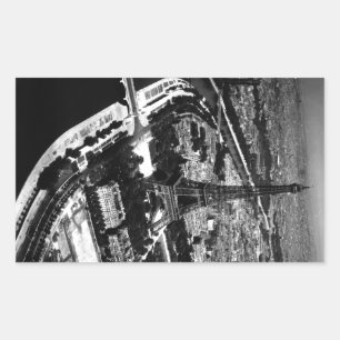 WWII Liberated Paris Rectangular Sticker