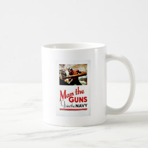 Wwii Man The Guns Coffee Mug