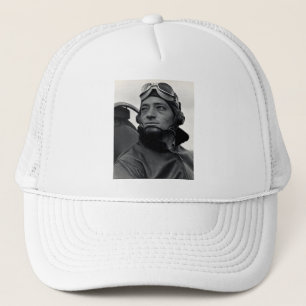 WWII Marine Corps Ace Major John Smith Trucker Hat
